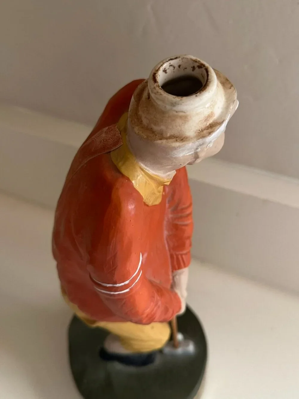 Vintage‎ The Duffer Whyte-Mackays Double Springs 1970 Golfer Decanter No Top